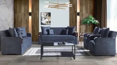 Produktbild von Sofagarnitur Komplett Couch Sofa Modern Garnitur Wohnzimmer JVmoebel