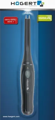 Produktbild von Hogert Technik Bremsflüssigkeitstester HT8G434