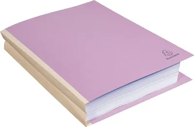 Produktbild von EXACOMPTA Sammelmappe aus Karton 320 g/qm lila 25 Mappen