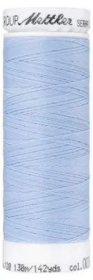 Imagen del producto de Hilo elástico Mettler SERAFLEX, 130 metros, color azul claro, referencia 36