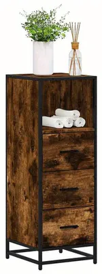 Zdjęcie produktu dla Szafka łazienkowa - Mebel łazienkowy - Kolumnowa szafka - Szafka pod umywalkę - Mebel łazienkowy - Kompaktowy design