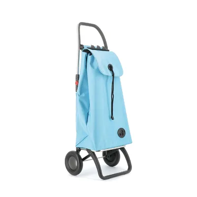 Produktbild von Rolser Einkaufswagen I-Max MF 2L Celeste - Faltbarer Einkaufstrolley mit 43L Kapazität