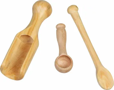 Produktbild von 3 Holzlöffel für Kosmetika