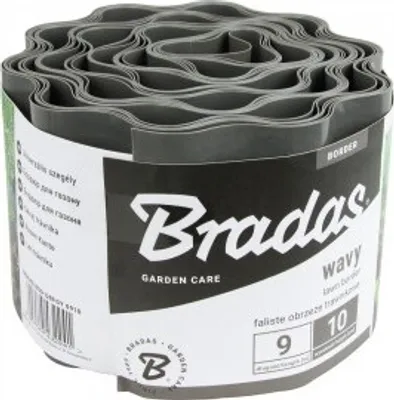 Immagine prodotto di BRADAS Bordo letto grigio, 9m, 10cm BR-OBFGY_0910