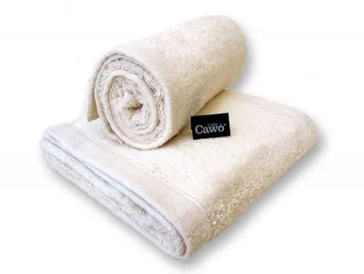 Produktbild von Cawö - Frottier Tuch mit Uni Muster in verschiedenen Farben und Größen (7007), Lifestyle, Farbe:Natur (351), Größe:6 Gästetücher (30x50 cm)
