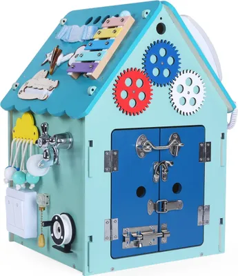 Obrázek produktu pro 2Kids Toys Activity board Domeček modrý