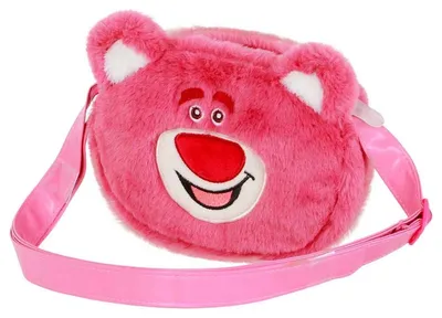 Obrázok produktu pre Plyšová taška s motívom Lotso z filmu Toy Story (od spoločnosti Disney Pixar), tvarom jahody