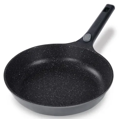 Produktbild von Stoneline Imagination PLUS 19944 Bratpfanne, 28 cm max. Durchmesser, Gusseisen/Gussaluminium, Induktionsherd-geeignet, Antihaftbeschichtung, abnehmbarer Griff