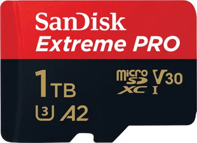 Produktbild von SanDisk Extreme - 1000 GB - MicroSD - Klasse 10 - UHS-I - 170 MB/s - 90 MB/s