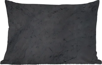 Produktbild von MuchoWow® Outdoor Kissen - Grau - Zement - Beton - Industriell - Strukturiert - 60x40 cm - Wetterfest - Lounge Kissen - Zierkissen - Kissen für Innenräume