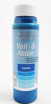 Produktbild von Voll- und Abtönfarbe Capriblau 125 ml