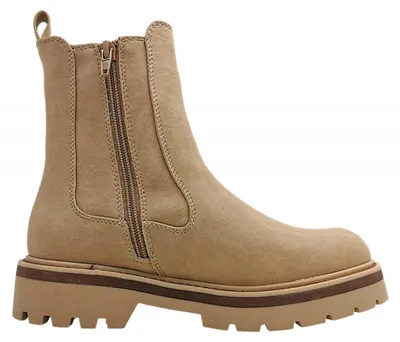 Imagen del producto de Zapatos de mujer Rieker, botas, color beige, para uso casual