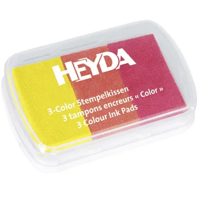 Produktbild von HEYDA 204888462, Mehrfarbig, Orange, Rot, Gelb, Unisex, 90 mm, 60 mm, 3 Stück(e)