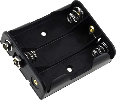 Produktbild von Batteriehalter für 3x Mignon/AA Batterien mit Clip-Anschluss