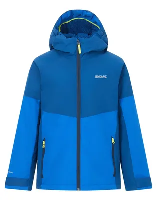 Imagen del producto de Chaqueta impermeable para niños "Hillain", acolchada, modelo RG13631 (talla 140), color azul aviador/azul real