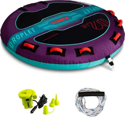 Image de Jobe DROPLET TOWABLE 2 Persoen Package Tube de pont Tube de remorquage Funtube bateau