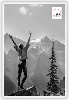 Produktbild von Kunststoff-Fotorahmen Haes Deco EF6W Easy Frame Weiß 30x45 cm
