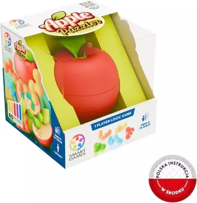 Zdjęcie produktu dla SmartGames Apple Puzzler, Puzzle 3D, 8 lat(a)