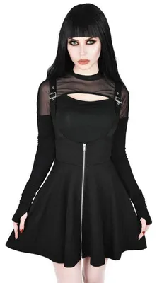 Produktbild von Killstar Pinafore Minirock - Suspend Me XS