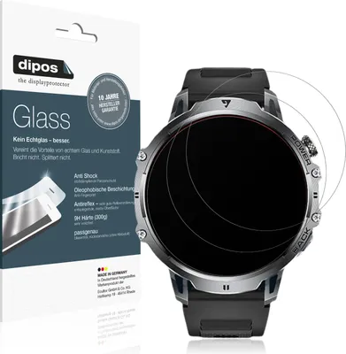Produktbild von 2x Schutzfolie für LIGE EF13-E matt - Anti-Shock 9H Folie dipos Glass Kunststoffglas