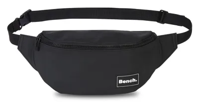 Produktbild von Bench Gürteltasche Hydro, Polyurethan, Schwarz, mit Reißverschluss-Hauptfach und -Rückfach, verstellbarem Hüftgurt, für Alltag & Reisen, 28x9x23 cm (LxBxH)