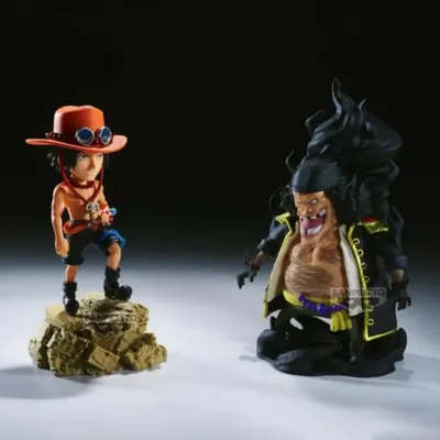 Immagine prodotto di One Piece Portgas D.Ace Vs Marshall.D.Teach Log Stories figura 8 cm