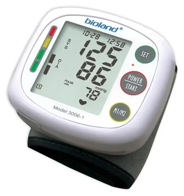 Produktbild von Digital Blutdruckmessgeräte Wrist Automatic Oscillometric Battery Unisex