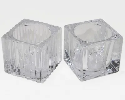 Produktbild von Teelichthalter 5,0x5,0x4,5 cm feinste Glas