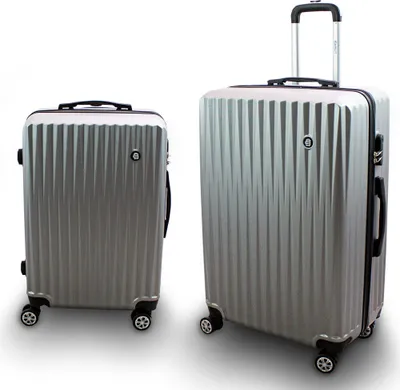 Produktbild von Barut Reisekofferset General 2-teilig L + XL Silber MS-17297