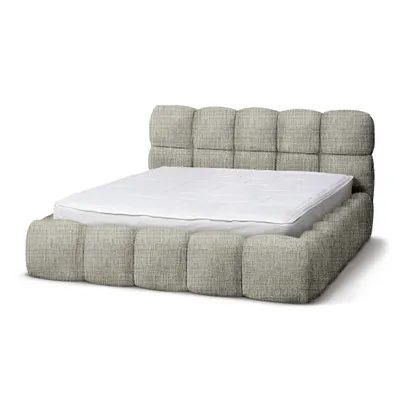 Immagine prodotto di Letto imbottito Mevy 120x200 con rete - comfort e design moderno uniti