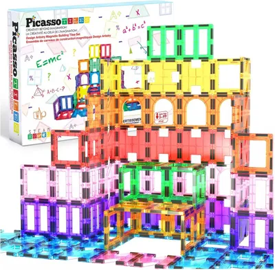 Zdjęcie produktu dla Klocki magnetyczne Picasso Tiles 42 elementy