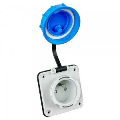 Produktbild von Hermetische Steckdose Einbausteckdose 230V IP68 0943