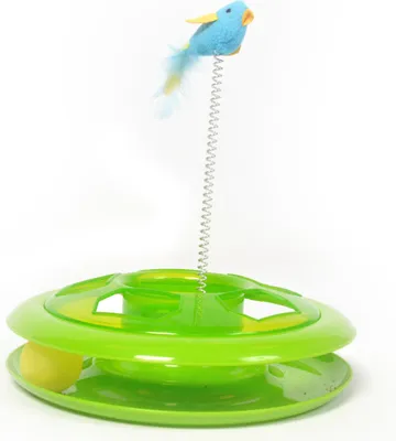 Produktbild von Duvo+ Katzenspielzeug Happy Hoop grün