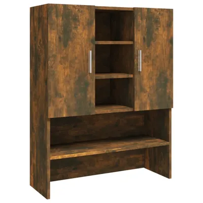 Produktbild von vidaXL Waschmaschinenschrank Räuchereiche 70,5x25,5x90 cm