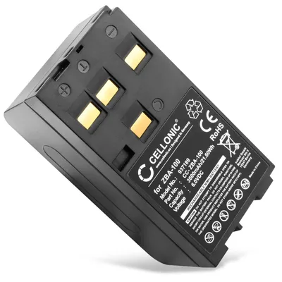 Image de CELLONIC 1x Batterie pour Appareil photo Compatible avec Leica SR500, GS50, GPS500, GEB121 - (3600mAh, 6V)