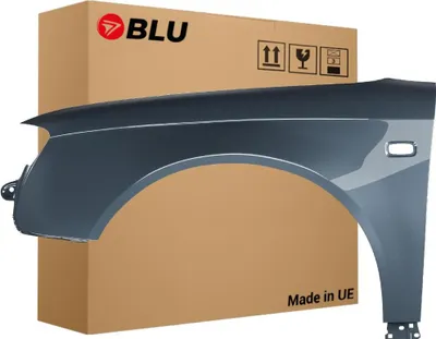 Zdjęcie produktu dla BLU Błotnik Premium pasujący do Audi A4 B7 LX7Z Lewy Szary DelphinGrau | 2004-2008 | Przedni Przód | Lakierowany | Gotowy do montażu | Ocynk