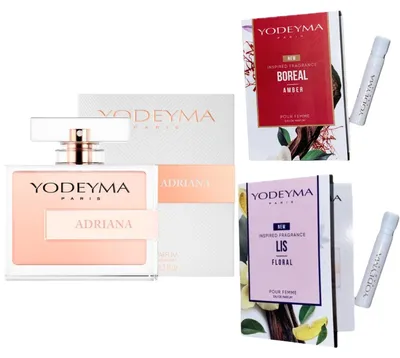 Image de Yodeyma Adriana Eau de Parfum pour Femme 100 ml + 2 échantillons, Image générée par une IA