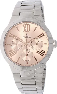 Produktbild von Festina Trend Damen Armbanduhr Mademoiselle Edelstahl F16716/3