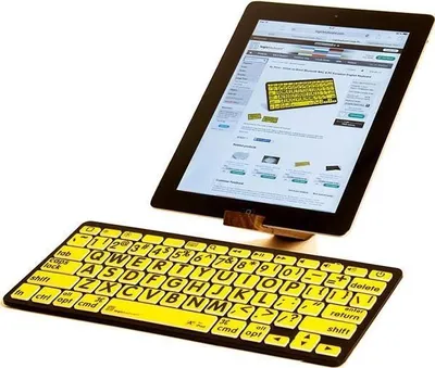 Zdjęcie produktu dla Logickeyboard LKB-LPBY-BTON-DE Klawiatura Bluetooth QWERTZ Niemiecki Czarny