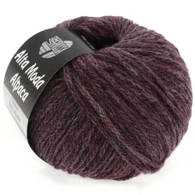 Produktbild von Alta Moda Alpaca 020 | Brombeer/Grau meliert