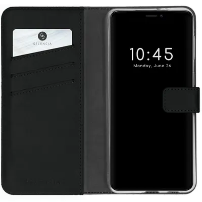 Imagen del producto de Funda de Cuero Auténtico tipo Libro para Apple iPhone 13 Mini -