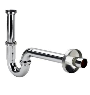 Produktbild von TRINNITY Waschtisch-Röhrensiphon 1 1/4" verchromt