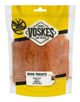 Produktbild von Hundesnack Hühnerbruststreifen - Voskes