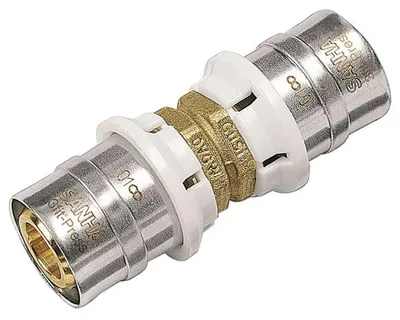Produktbild von Aluverbund Pressfitting SANHA bleifrei Kupplung 32 x 3 - 32 x 3 Multikontur DVGW