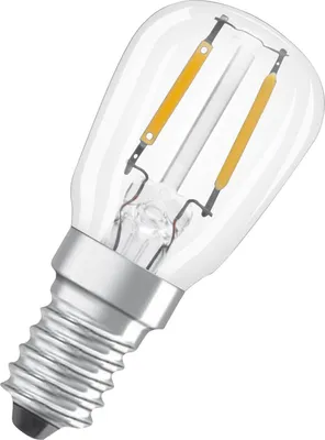 Produktbild von LEDVANCE LED SPECIAL T26 1.3W 827 klar E14 Lampe 110lm 2700K warmweiss wie 10W 4099854066108