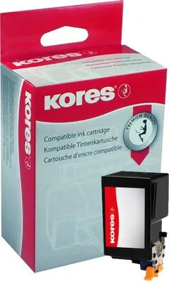 Produktbild von Kores wiederbefüllte Tinte G1516BK ersetzt Canon PG 540XL schwarz