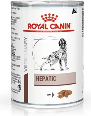 Produktbild von Royal Canin VD Dog Hepatic Hundefutter nass 12x420g