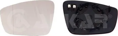Produktbild von ALKAR Spiegelglas Außenspiegel Links für VW up! Schrägheck (121, 122, BL1, BL2) Beheizbar Asphärisch 6471182