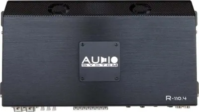 Produktbild von Audio System R 110.4 4-Kanal Verstärker 4x110 Watt