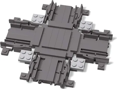 Image de LEGO City : Croisement de rails